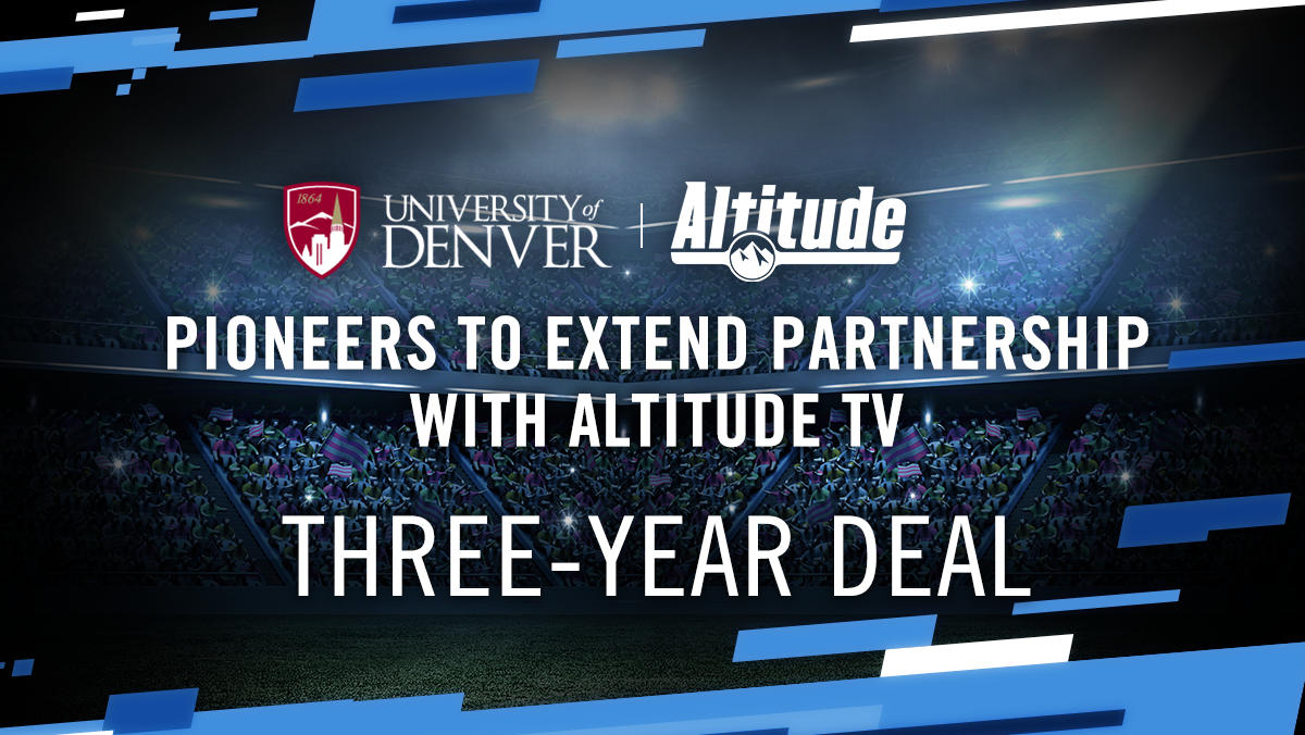 Pioneers to Extend Partnership with Altitude TV and Bonneville Denver
