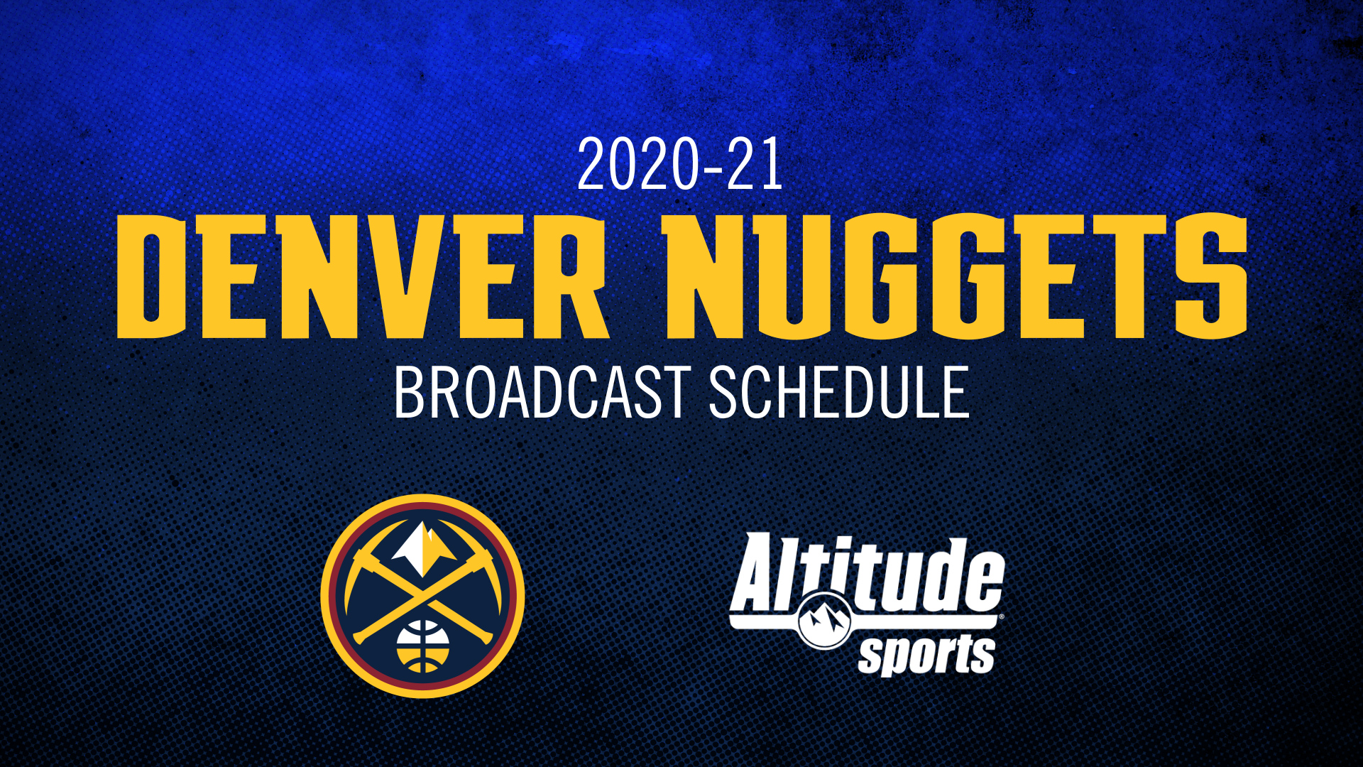 Nuggets 2nd Half of Season Schedule on Altitude Altitude Sports