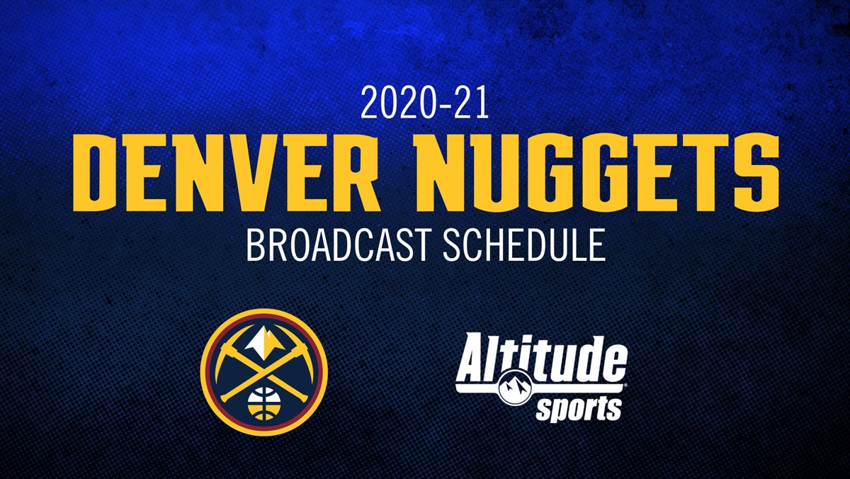 Nuggets 2nd Half Of Season Schedule On Altitude Altitude Sports Denver Nuggets Schedule 2022